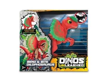 Dinos Soltou O Dilophosaurus Bend Bite Dinos Unleashed