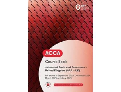 Livro Acca Advanced Audit And Assurance De Bpp Learning Media (inglês)
