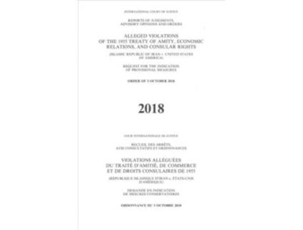 Livro Alleged Violations Of The 1955 Treaty Of Amity, Economic Relations, And Consular Rights De United Nations Publications (francês)