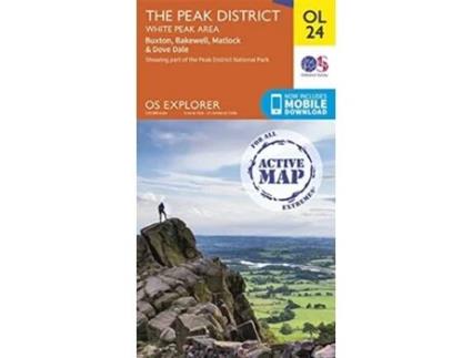 Livro The Peak District De Ordnance Survey (inglês)