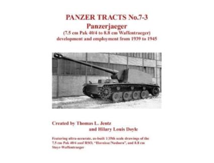 Livro Panzer Tracts No.7-3 Panzerjager De Thomas Jentz (inglês)