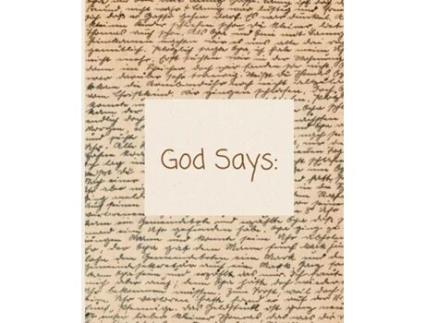 Livro God Says Journal de Kayla J Fointno (Inglês)