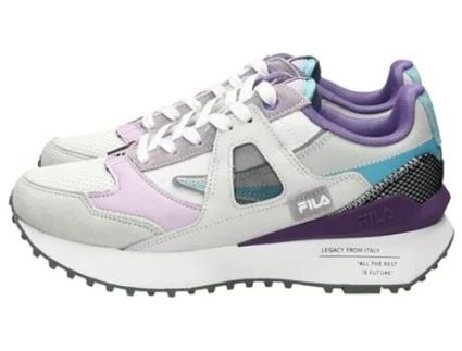 Sapatilhas De Mulher Para Desporto Fila Contempo Pele Cinzento (41)