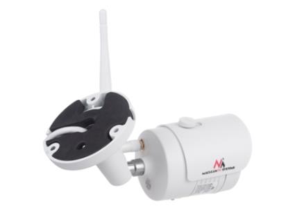 Câmara IP IPC Wifi 5mpx Exterior, Buzina, Cmos 1/2.5, H.264/h.264/h.265/h.265/jpeg/avi, Onvif, Mctv 516 Maclean