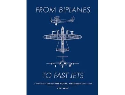 Livro From Biplanes To Fast Jets De Ken Aedy (inglês - Capa Dura)