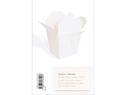 Livro Chinese Takeout De Arthur Nersesian (inglês)