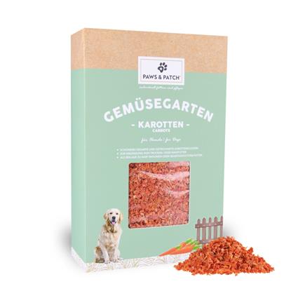 PAWS & PATCH Flocos de cenoura da horta - 400 g