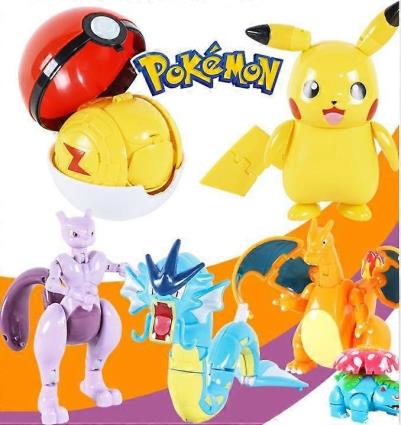 Trade Maxx 28 Pokemon Pokémon Pokéball POP Action Poke Ball - 6º Modelo Model 2
