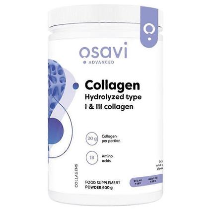 Peptídeos de Colágeno Osavi Hidrolisados Tipo 1 & 3 600g