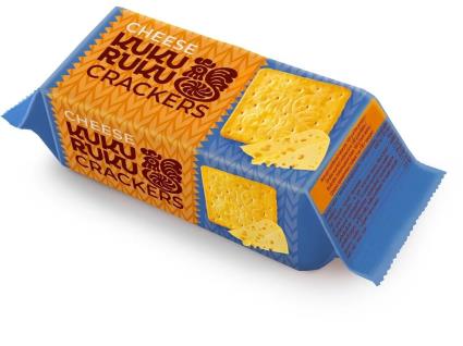 Bolachas Cracker Kukuruku Cheese 72 G
