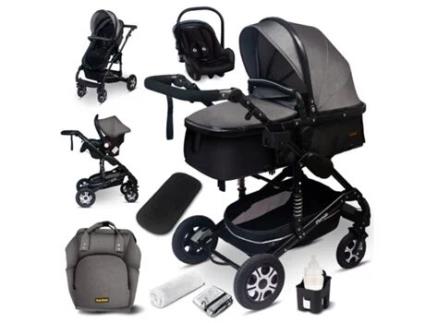 GaGaDumi Florida Carrinho de bebê 3 em 1 GaGaDumi Florida