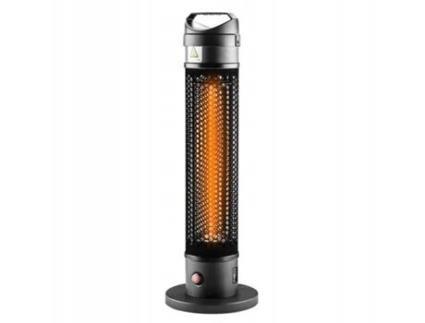 90 035 Aquecedor elétrico de ambiente infravermelho interno externo 1000 W Preto Neo Tools