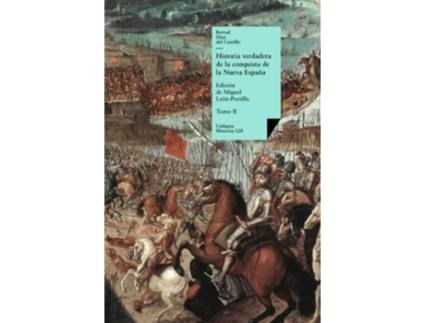 Livro Historia verdadera de la conquista de la Nueva España Tomo II de Bernal Díaz del Castillo (Inglês)