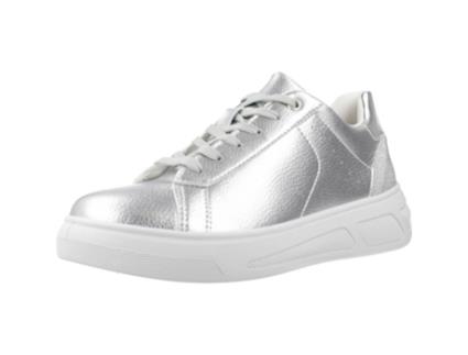 Sapatos de Mulher GEOX Ljuba Tecido Prateado (37)