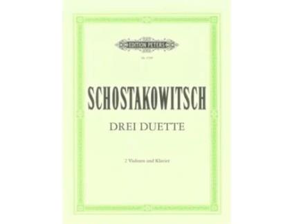 Livro 3 Duets De Dmitri Shostakovich (inglês)