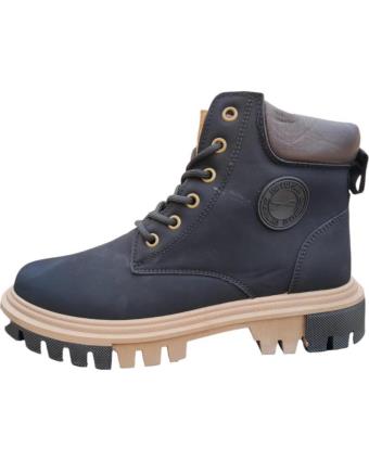 Botins de Mulher STAY BOTIN DE CORDONES SEGURIDAD Y ESTILO NEGRO