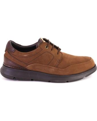 Sapatos de Homem S@KUT SKUT 400911995 ZAPATOS CON CORDONES DE HOMBRE NOBUK CUERO