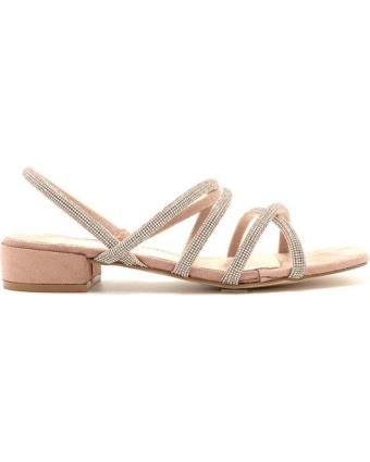 Sandálias de Mulher CAYETANO GIMENEZ SANDALIA TIRAS STRASS 56003 NUDE