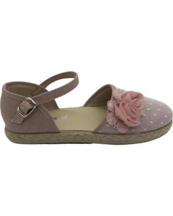 Sandálias de Menina CHUCHES VALENCIANA CEREMONIA NINA 36000-YUTE-0519 ROSA PALO
