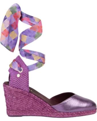 Sandálias de Mulher LA VALETA ALPARGATAS MORADAS PURPURA
