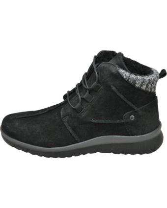 Botas de Mulher LUMEL - BOTIN CON CORDONES ELASTICOS LIGEROS COMODOS PLANT BLACK 4028-MALHA