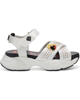 Sandálias de Mulher ED HARDY FLAMING SANDAL WHITE BLANCO
