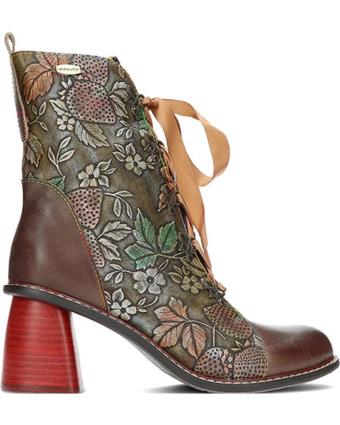 Botins de Mulher LAURA VITA BOTAS PARA MUJER DE MODELO EVCAO311 CHOCO