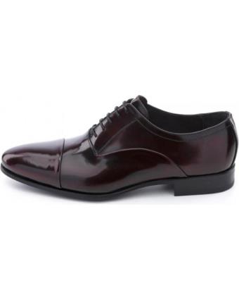 Sapatos de Homem SERGIO SERRANO ZAPATO PIEL CHAROL 102802 BURDEOS