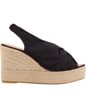 Sandálias de Mulher GAIMO ALPARGATAS CUNAS ALTAS MEME SEMPL 1 NEGRO 83836TRIPLE YUTE NATURAL