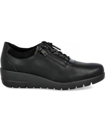 Sapatos de Mulher HISPAFLEX ZAPATO CONFORT PARA MUJER 2433 NEGRO