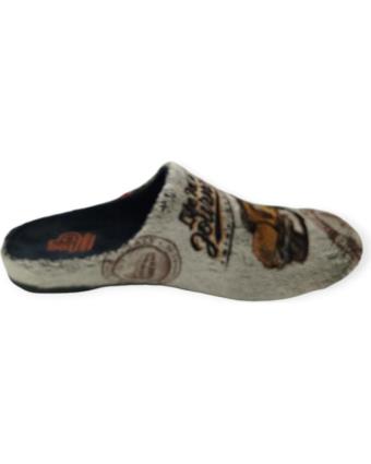 Pantufas de Homem BEREVERE ZAPATILLA CASA GRIS