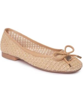 Sabrinas de Mulher CRECENDO BAILARINAS MUJER POPCORN RAFIA VARIOS 2006 BEIGE