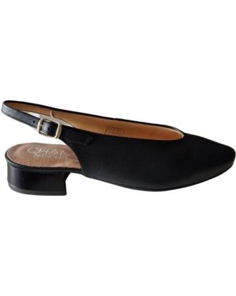 Sandálias de Mulher CHAMBY ZAPATO DE SALON MUJER DESTALONADO VARIOS 639 NEGRO