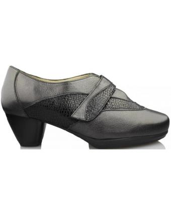 Sapatos de salto de Mulher DRUCKER CALZAPEDIC ZAPATO TACON MUJER COMODO NEGRO