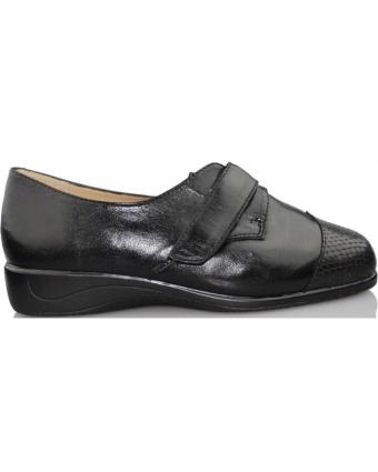 Mocassins de Mulher DRUCKER CALZAPEDIC SERPIENTE JUNGLA NEGRO