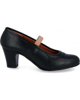 Sapatos de salto de Mulher e Menina MALACA M-10 ZAPATOS FLAMENCA PROFESIONA NEGRO