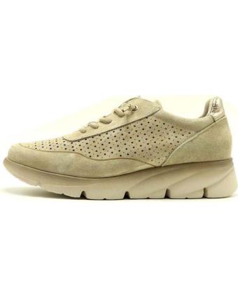 Sapatilhas de Mulher KHLOE DEPORTIVO CORDONES 184 TAUPE