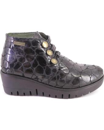 Botins de Mulher NIVAL LILE CAIN WP BOTINES DE MUJER PIEL NEGRO