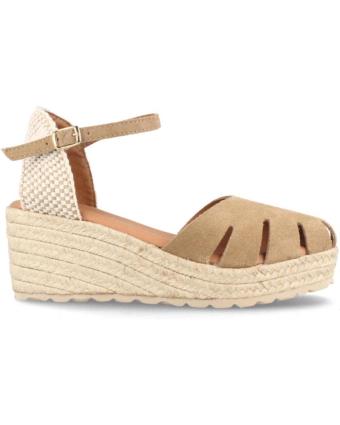 Sandálias de Mulher MARILA YUTE PARA MUJER DE SERRAJE CON CUNA MEDIA SEATTLE MUSHROOM BEIGE