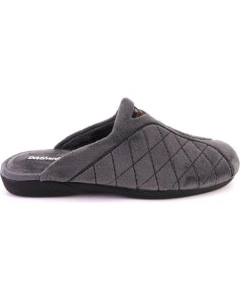 Pantufas de Homem DEVALVERDE 3523 ZAPATILLAS DE CASA DE HOMBRE DESCALZA GRIS