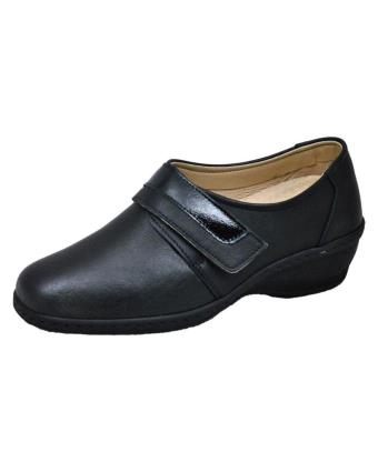 Sapatos de Mulher LUMEL - ZAPATO CIERRE VELCRO PALA ELASTICA PLANTILLA EXTR NEGRO