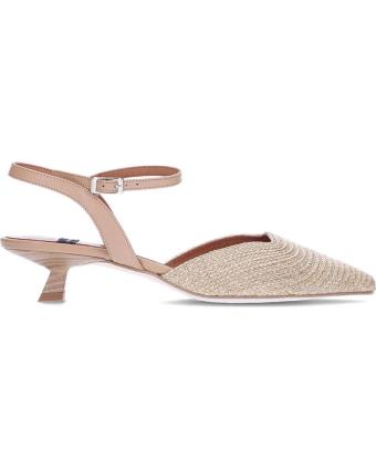 Sapatos de salto de Mulher ANGEL ALARCON ZAPATO DE SALON LEA 25057 NATURAL