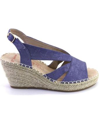 Sandálias de Mulher MANDARINA 752 ALPARGATAS DE MUJER AZUL