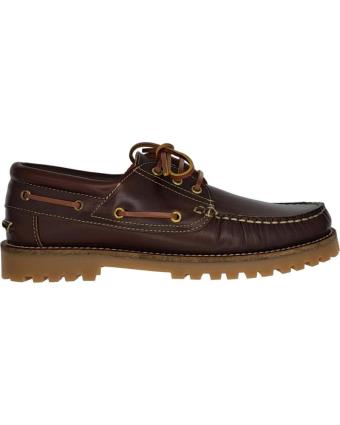 Sapatos de Homem CALZADOMANIA ZAPATO NAUTICO HOMBRE CUERO