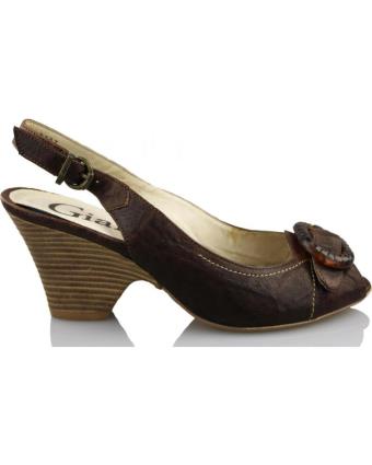 Sapatos de salto de Mulher GIANA DI FIRENZE GIANNA DI FIRENZE ETRUSCO MARRON