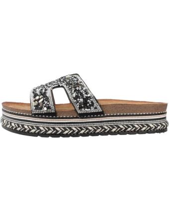 Sandálias de Mulher LA STRADA SANDALIAS MUJER MODELO 2481197S COLOR NEGRO BLACK