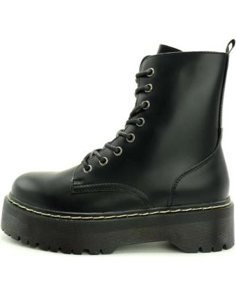 Botins de Mulher STAY BOTIN MILITAR 62520 NEGRO