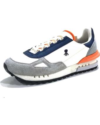 Sapatilhas de Homem EL PULPO DEPORTIVO CASUAL DE TELA Y SERRAJE CON SUELA DE GOMA BLANCO