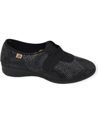 Esportes de Mulher BEREVERE ZAPATILLA CONFORT VELCRO NEGRO