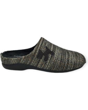 Pantufas de Mulher BEREVERE ZAPATILLA CASA GRIS